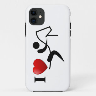 Funda Para iPhone 11 Me encanta montar a caballo en un estuche para iPh