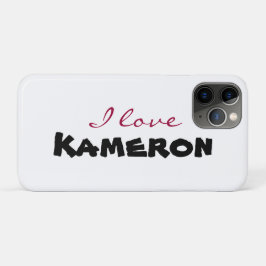 Funda Para iPhone 11 Pro Me encanta [personalizar]