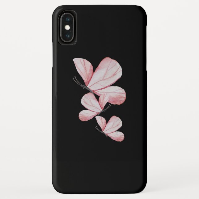 Funda De Case-Mate Para iPhone Me encantan mis regalos de mariposa (Reverso)