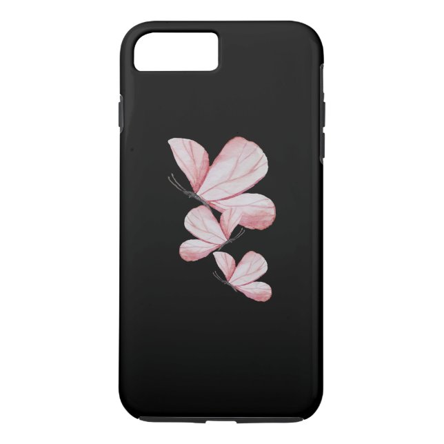 Funda De Case-Mate Para iPhone Me encantan mis regalos de mariposa (Reverso)