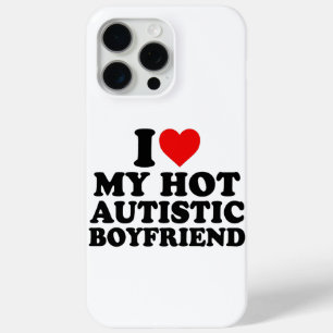 Funda Para iPhone 15 Pro Max Me Encanto Mi Amigo Autista Caliente