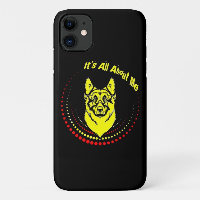 Funda De Case-Mate Para iPhone Me German Shepherd (Reverso)