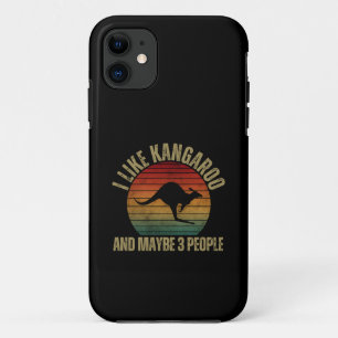 FUNDA PARA iPhone 11 ME GUSTA EL CANGURO Y QUIZÁS 3 PERSONAS