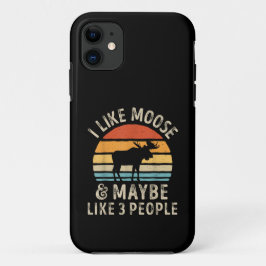 Funda Para iPhone 11 Me Gusta Moose Y Quizá Como 3 Personas El Amor De 
