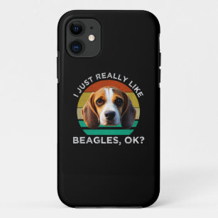 Funda Para iPhone 11 Me Gustan Los Beagles, ¿De Acuerdo?