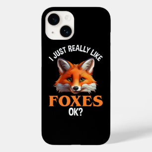 Funda Para iPhone 14 De Case-Mate Me Gustan Los Zorros.