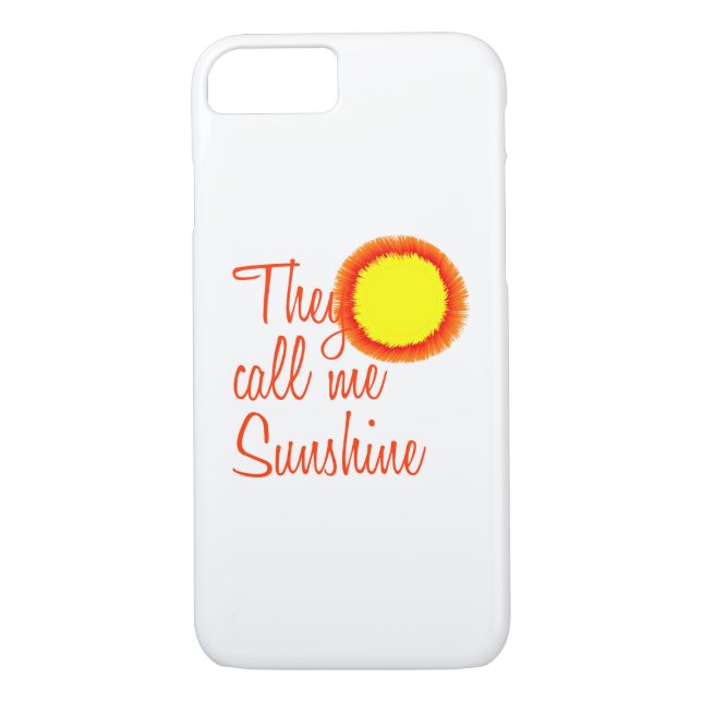 Funda De Case-Mate Para iPhone Me llaman Sunshine (Reverso)