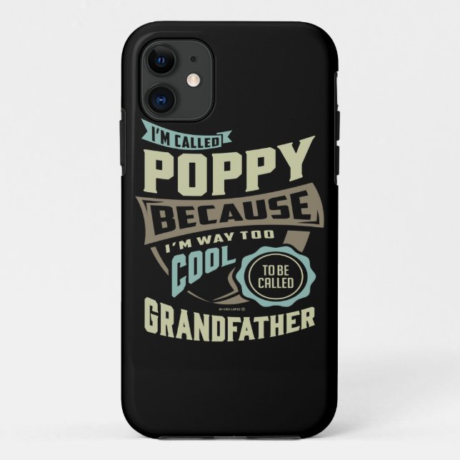 Funda De Case-Mate Para iPhone Me llamo Poppy (Reverso)