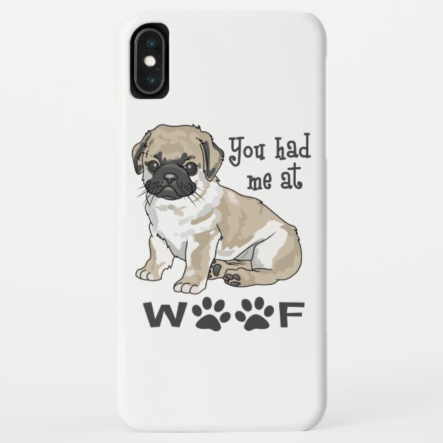 Funda De Case-Mate Para iPhone Me tenías en Woof (Reverso)