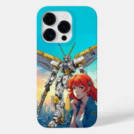 FUNDA PARA iPhone 14 PRO DE Case-Mate MECHA WARRIOR - ANGEL SUITE DE KAORI MK78
