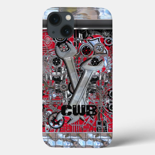 Funda De Case-Mate Para iPhone Mechanic (Reverso)