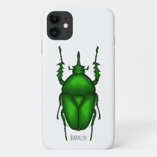Funda Para iPhone 11 Mecynorhina torquata personalizado ilustracion