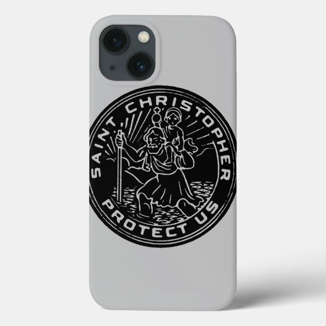 Funda De Case-Mate Para iPhone Medalla de Christopher de santo (Reverso)