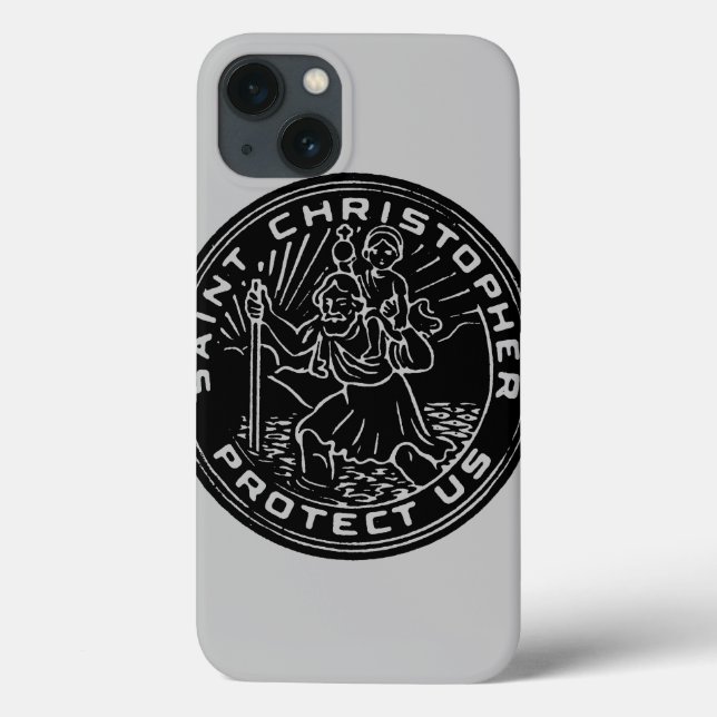 Funda De Case-Mate Para iPhone Medalla de Christopher de santo (Reverso)