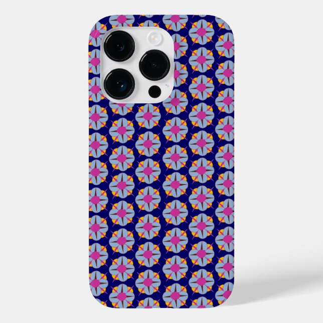 Funda De Case-Mate Para iPhone Medallones florales (Reverso )