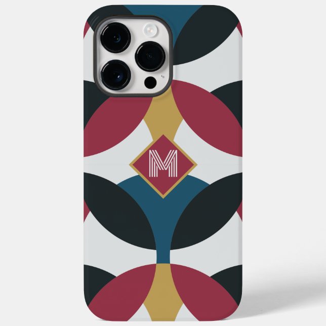 Funda De Case-Mate Para iPhone Media Luna Moderna (Reverso )