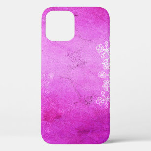 Funda Para iPhone 12 Mediación de diseño rosa de Mandala zen