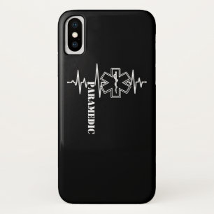 Funda Para iPhone X Médica paramédico de la Enfermera