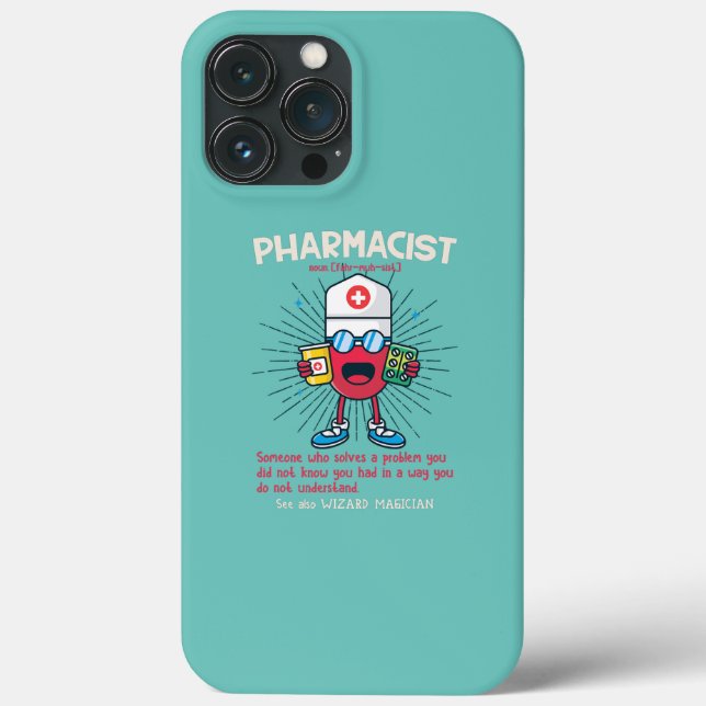 Funda De Case-Mate Para iPhone Medicamentos Farmacéuticos (Reverso )