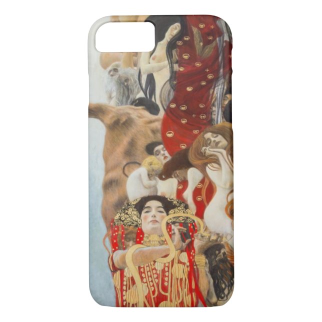 Funda De Case-Mate Para iPhone Medicina De Gustav Klimt (Reverso)