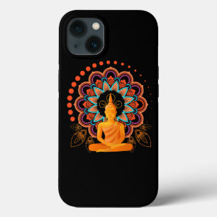 Funda Para iPhone 13 Medición espiritual Buda