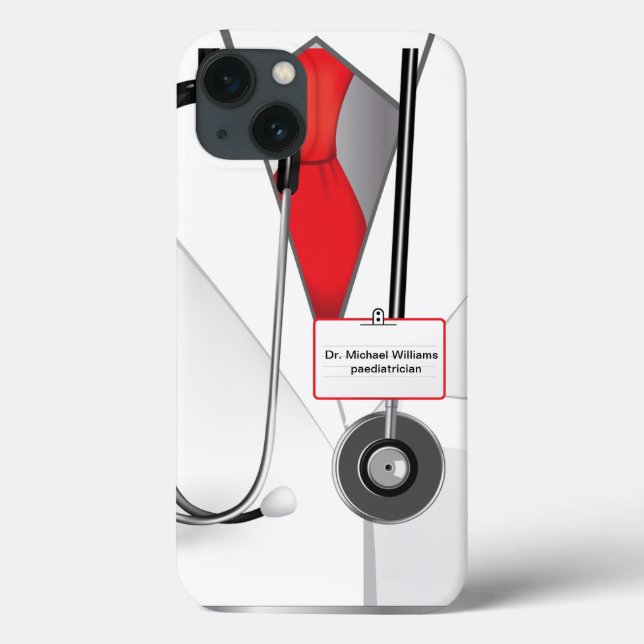 Funda De Case-Mate Para iPhone Médico de las medicinas (Reverso)