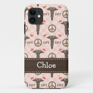 Funda Para iPhone 11 Médico del caduceo de la terapia física