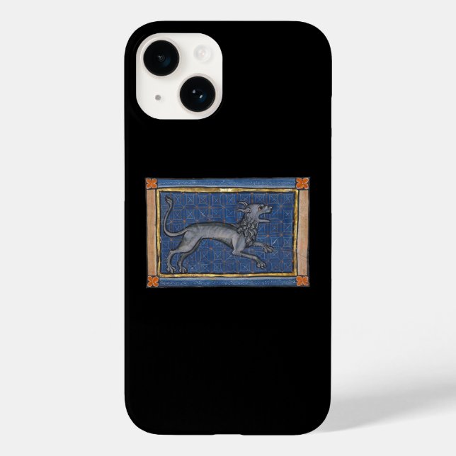 Funda De Case-Mate Para iPhone Medieval Bestiary Hyena c. 1270 (Reverso )