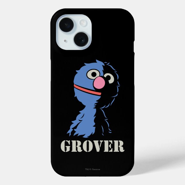Funda De Case-Mate Para iPhone Medio Grover (Reverso )
