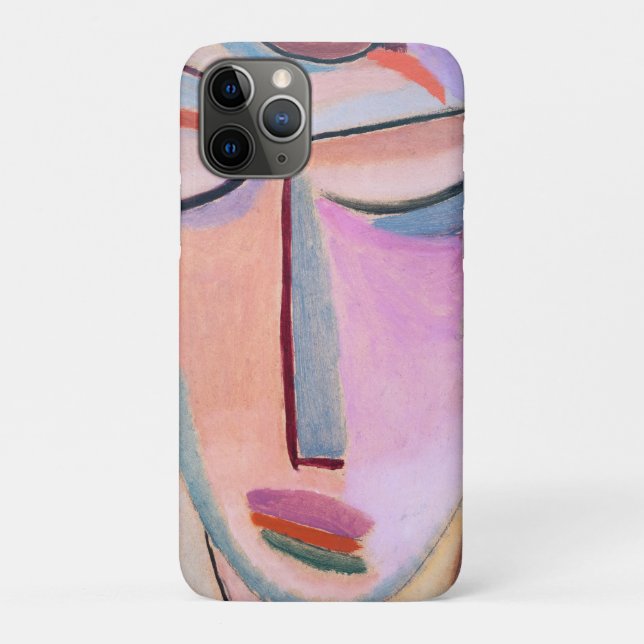 Funda De Case-Mate Para iPhone Meditación Alexej von Jawlensky Arte figurativo (Reverso)