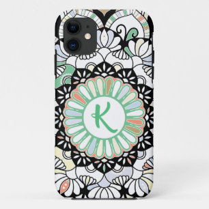 Funda Para iPhone 11 Meditación de Yoga del Boho Mandala moderno Inicia