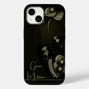 Funda Para iPhone 14 De Case-Mate "Meditación más verde", Funda Apple iPhone 14