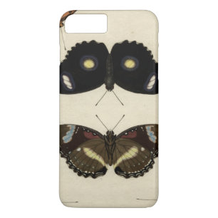 Funda Para iPhone 8 Plus/7 Plus Medley de mariposa colorida sobre fondo crema