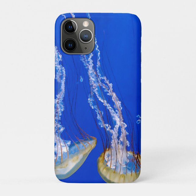 Funda De Case-Mate Para iPhone medusa de agua azul (Reverso)
