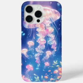 Funda Para iPhone 15 Pro Max Medusa Fantasma Brillante del Océano