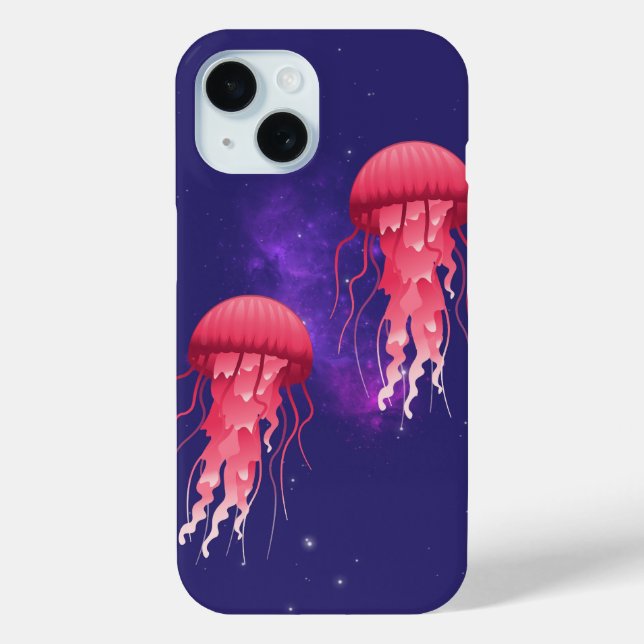 Funda De Case-Mate Para iPhone Medusa rosa (Reverso )