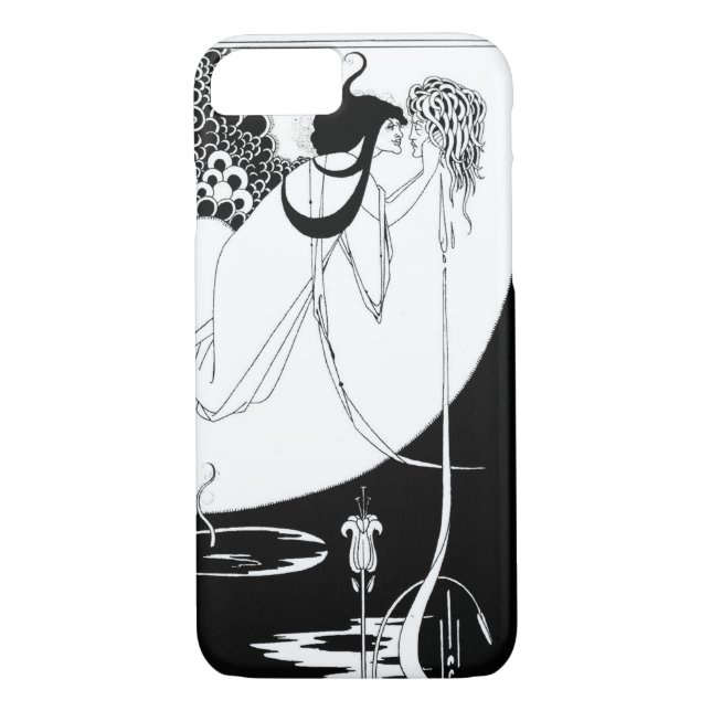Funda De Case-Mate Para iPhone Medusa, Salome, por Aubrey Beardsley Art Nouveau  (Reverso)