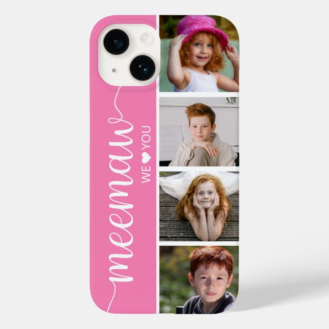 Funda De Case-Mate Para iPhone Meemaw 4 Foto (Reverso )