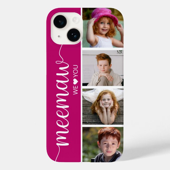 Funda De Case-Mate Para iPhone Meemaw 4 Foto (Reverso )