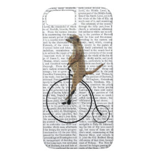 Funda Para iPhone 8/7 Meerkat en Black Penny Farthing