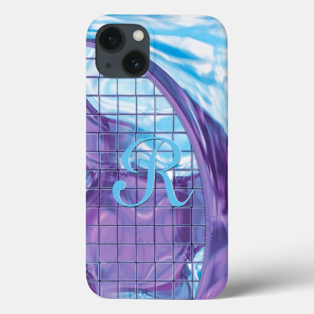 Funda De Case-Mate Para iPhone Megastyle Surf Monograma (Reverso)