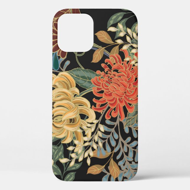 Funda De Case-Mate Para iPhone Mehndi Tracery Tile: Diseño étnico sin problemas (Reverso )