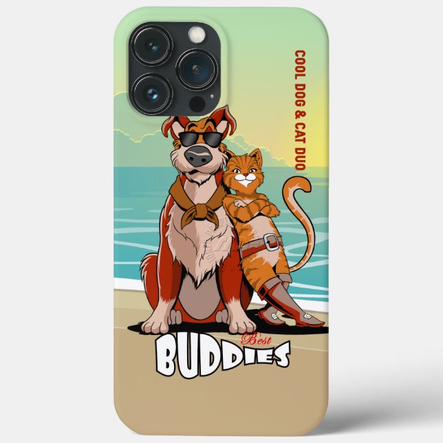 Funda De Case-Mate Para iPhone Mejor Amigo (Reverso )