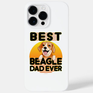 Funda Para iPhone 14 Pro Max De Case-Mate Mejor Beagle Dad Ever/ Beagle Dog Amantes
