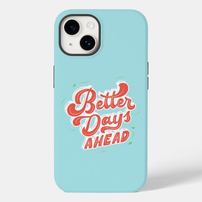 Funda De Case-Mate Para iPhone Mejor días antes de la inspiración (Reverso )