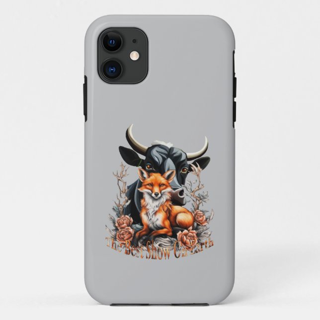 Funda De Case-Mate Para iPhone Mejor Espectáculo Sobre La Tierra (Reverso)