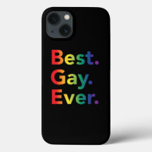 Mejor estuche para iPhone con bandera arcoiris gay