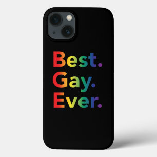 Funda Para iPhone 13 Mejor estuche para iPhone con bandera arcoiris gay
