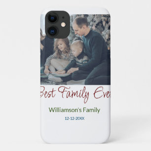 Funda Para iPhone 11 Mejor familia jamás añadir nombre de familia image