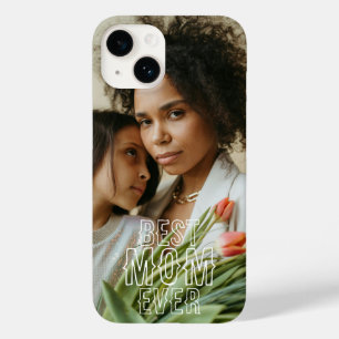 Funda Para iPhone 14 De Case-Mate Mejor foto de mamá de todos los tiempos
